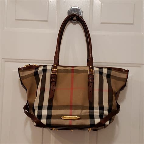 bridle salisbury burberry|BURBERRY House Check Bridle Calfskin Small Salisbury Tote .